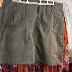 REI Gray A-Line Skirt